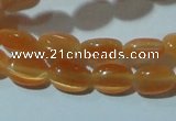 CCT605 15 inches 4*6mm oval cats eye beads wholesale
