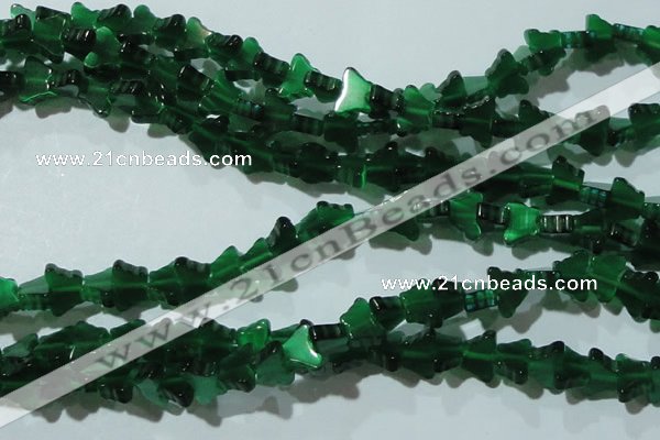 CCT938 15 inches 6*8mm butterfly cats eye beads wholesale