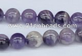 CDA53 15.5 inches 10mm round dogtooth amethyst beads wholesale