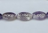 CDA70 15.5 inches 12*16mm oval dogtooth amethyst beads wholesale