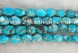 CDE1361 15.5 inches 15*20mm faceted nuggets sediment jasper beads