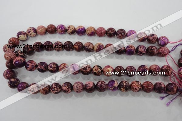CDI833 15.5 inches 10mm round dyed imperial jasper beads wholesale