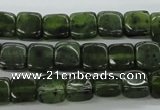 CDJ148 15.5 inches 6*6mm square Canadian jade beads wholesale