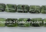 CDJ152 15.5 inches 10*14mm rectangle Canadian jade beads wholesale