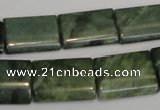 CDJ34 15.5 inches 13*18mm flat tube Canadian jade beads wholesale
