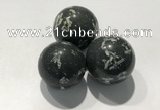 CDN1118 30mm round jasper decorations wholesale