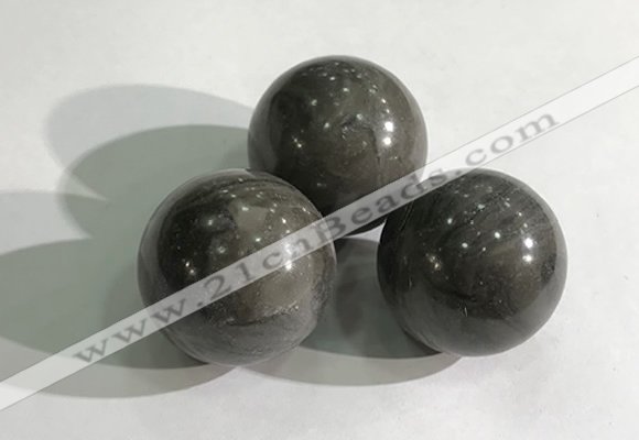 CDN1166 30mm round jasper decorations wholesale