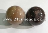 CDN1209 40mm round agate decorations wholesale