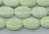 CEJ153 15.5 inches 13*18mm oval Australia lemon jade beads