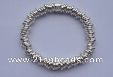 CFB100 Silver plated copper fashion stretchy bracelet wholesale