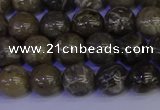 CFC212 15.5 inches 8mm round grey fossil coral beads wholesale