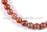 CFC34 15.5 inches 6mm round fossil coral  beads Wholesale