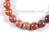 CFC35 15.5 inches 8mm round fossil coral  beads Wholesale