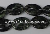 CFG296 15.5 inches 15*20mm carved oval kambaba jasper beads