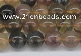 CFL1104 15.5 inches 12mm round yellow fluorite gemstone beads