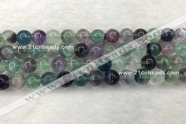 CFL1453 15.5 inches 10mm round fluorite beads wholesale