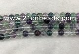 CFL1473 15.5 inches 10mm round AA grade fluorite gemstone beads