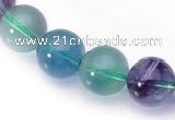 CFL17 16mm A- grade round natural fluorite stone beads Wholesale