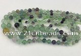 CFL930 15.5 inches 6mm - 12mm round fluorite graduated beads