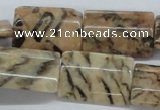 CFS17 15.5 inches 18*25mm rectangle natural feldspar gemstone beads