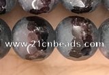 CGA692 15.5 inches 12mm faceted round red garnet beads