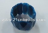 CGB711 8 inches 21*55mm agate gemstone bracelet wholesale