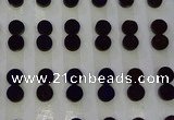 CGC93 10mm flat round druzy quartz cabochons wholesale
