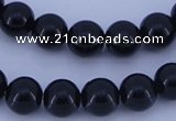 CGL289 5PCS 16 inches 18mm round dyed plastic pearl beads wholesale