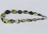 CGN78 18.5 inches 10*15mm � 20*40mm nuggets yellow pine turquoise necklaces