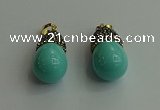 CGP324 15*25mm - 15*30mm teardrop pearl shell pendants wholesale