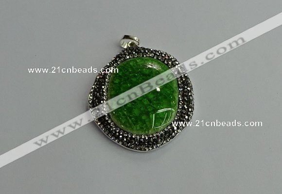 CGP664 40*45mm - 45*50mm freeform ceramic pendants wholesale