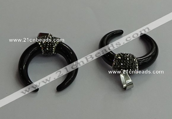 CGP691 35*35mm resin pendants jewelry wholesale