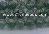 CGQ501 15.5 inches 6mm round imitation green phantom quartz beads