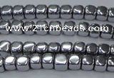 CHE866 15.5 inches 4*4mm dice platedhematite beads wholesale
