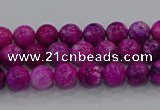 CHM228 15.5 inches 4mm round dyed hemimorphite beads wholesale