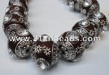 CIB194 19mm round fashion Indonesia jewelry beads wholesale
