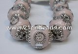CIB227 18mm round fashion Indonesia jewelry beads wholesale