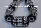 CIB293 13*25mm drum fashion Indonesia jewelry beads wholesale