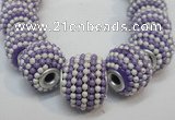 CIB394 15mm round fashion Indonesia jewelry beads wholesale