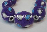 CIB492 18*23mm drum fashion Indonesia jewelry beads wholesale