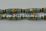 CIB563 16*60mm rice fashion Indonesia jewelry beads wholesale