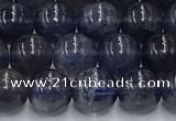CIL127 15.5 inches 8mm round natural iolite beads wholesale