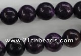 CJJ05 15.5 inches 12mm round dyed lucky jade beads wholesale