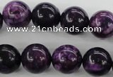 CJJ07 15.5 inches 16mm round dyed lucky jade beads wholesale