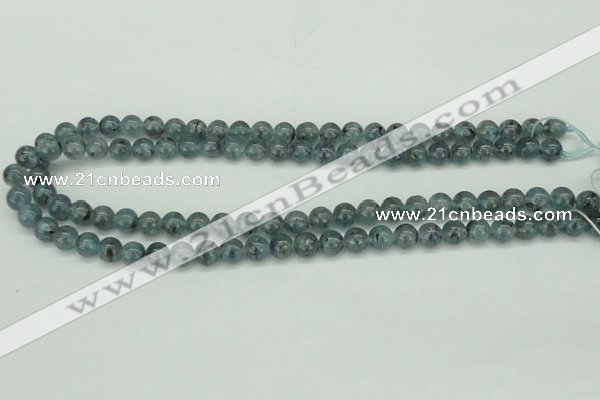 CKC452 15.5 inches 8mm round natural kyanite beads wholesale