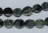 CKJ01 15.5 inches 10mm coin kambaba jasper gemstone beads wholesale