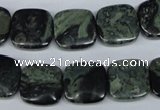 CKJ03 15.5 inches 14*14mm square kambaba jasper beads wholesale