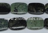CKJ05 15.5 inches 15*20mm rectangle kambaba jasper beads wholesale