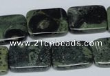 CKJ07 15.5 inches 15*20mm rectangle kambaba jasper beads wholesale