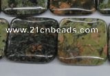 CKJ153 15.5 inches 25*25mm square New kambaba jasper beads